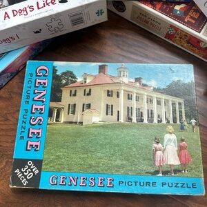 Vintage Mount Vernon Puzzle